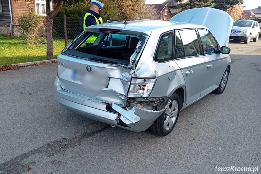 Zdarzenie drogowe w miejscowości Domaradz