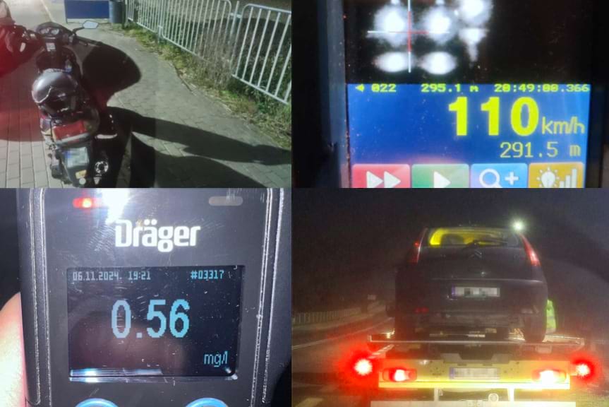 Seria zatrzymań nietrzeźwych kierowców