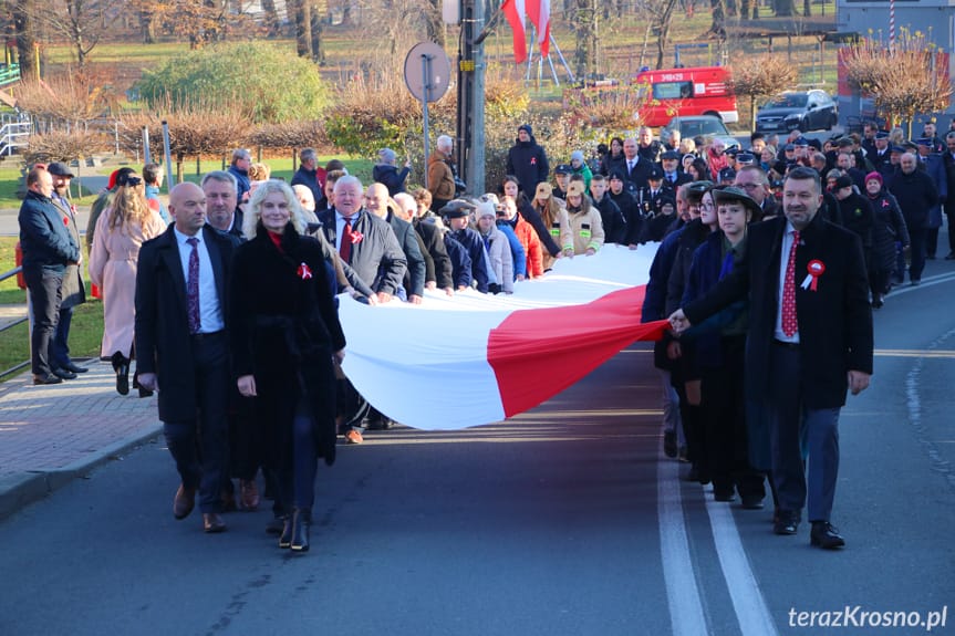 Gmina Rymanów świętowała odzyskanie niepodległości [ZDJĘCIA]