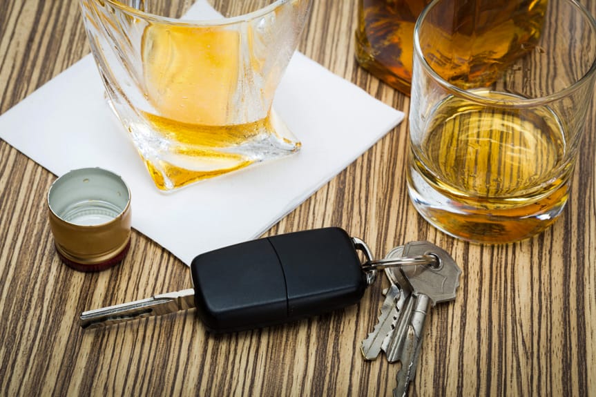 Seria zatrzymań pijanych kierowców