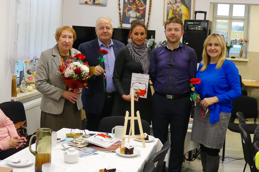 Spotkanie z poezją w Dziennym Domu Senior+ w Kopytowej