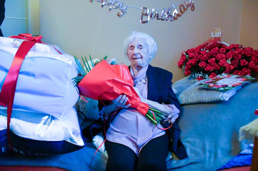 Pani Genowefa Wais z Rymanowa