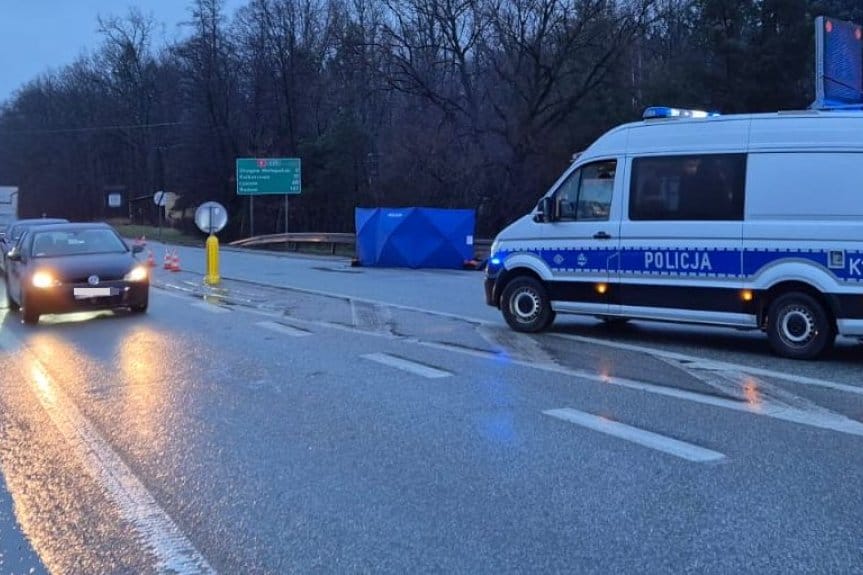 Śmiertelny wypadek w Rudnej Małej
