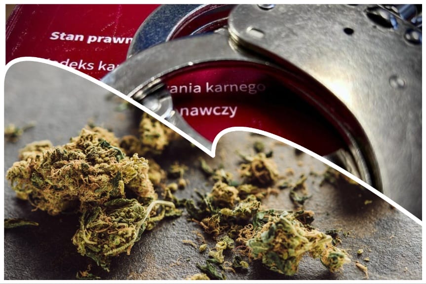 Młody kierowca zatrzymany z marihuaną