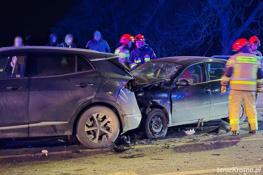 Wypadek w Krośnie