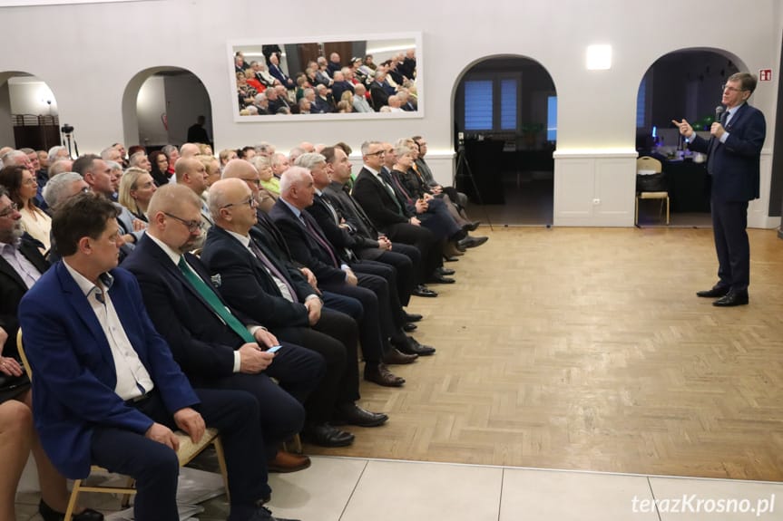 Noworoczne spotkanie PSL w Krościenku Wyżnym. Apel Władysława Kosiniaka-Kamysza [ZDJĘCIA]
