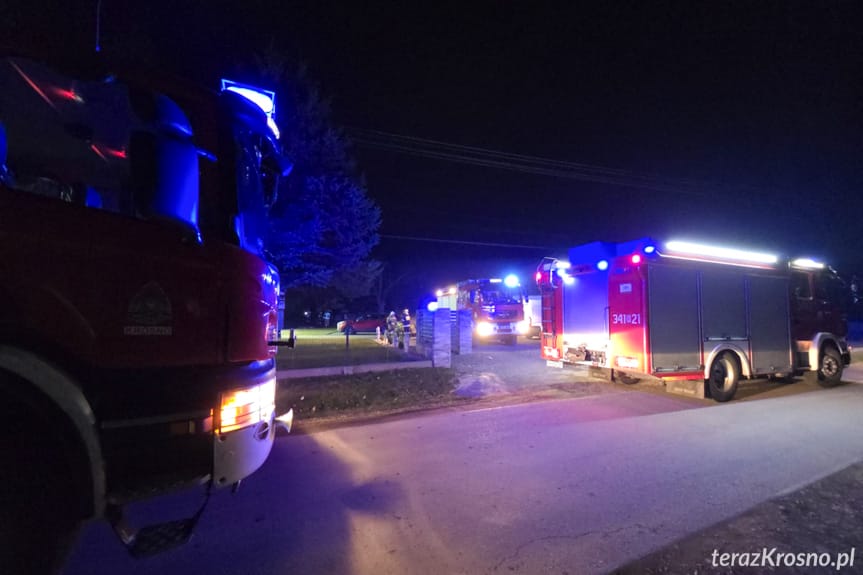 Świerzowa Polska. Zadymienie w jednym z domów