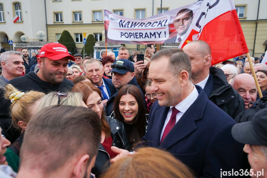 Karol Nawrocki w Jaśle