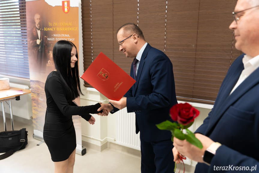 Wręczenie nagród dla sportowców z gminy Chorkówka