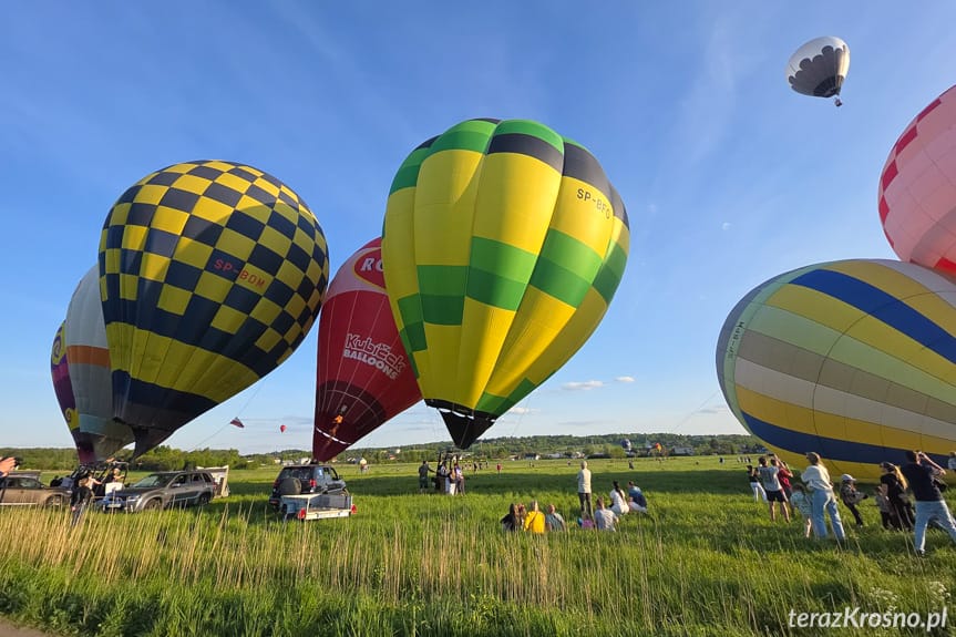Balony nad Krosnem 2025. Popołudniowy start 1 maja