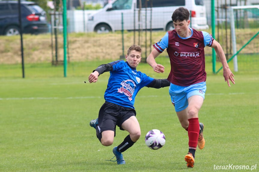 Nafta Chorkówka poległa na Guzikówce. Dublety Miłosza Kuzianika i Rafała Majki [ZDJĘCIA]