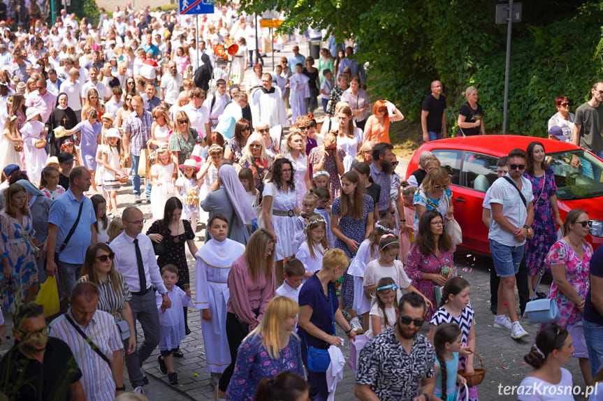 Procesja Bożego Ciała w Krośnie 2025