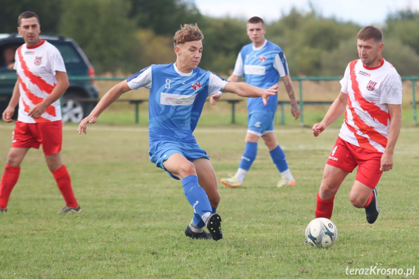 Z meczu Orzeł Pustyny - Victoria Kobylany