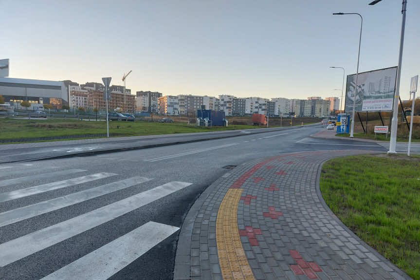 Połączenie ulic Błogosławionej Karoliny i Dynowskiej gotowe