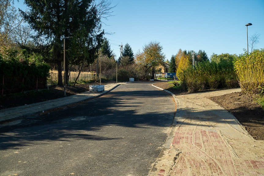 Przebudowa odcinka ul. Wyspiańskiego zakończona