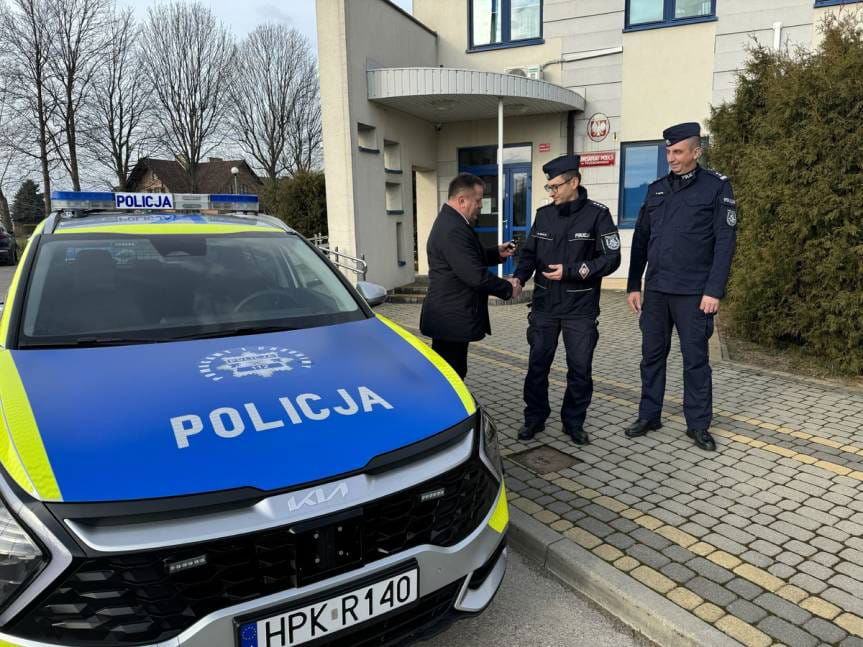 Nowy samochód dla rzeszowskich policjantów