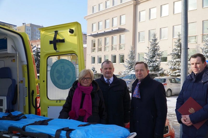 Nowe karetki dla Wojewódzkiej Stacji Pogotowia Ratunkowego w Rzeszowie