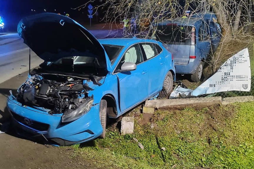 Wypadek w Białobrzegach. Sprawcą 18-letnia mieszkanka Rzeszowa