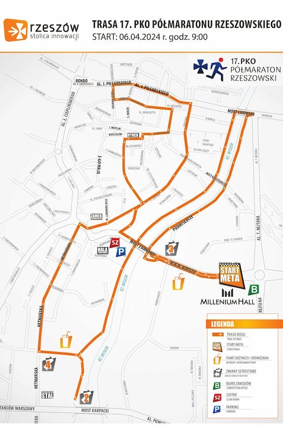 W sobotę 17. PKO Półmaraton Rzeszowski