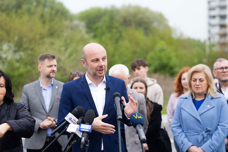 Konrad Fijołek zapowiada nowe inwestycje na osiedlu Kotuli