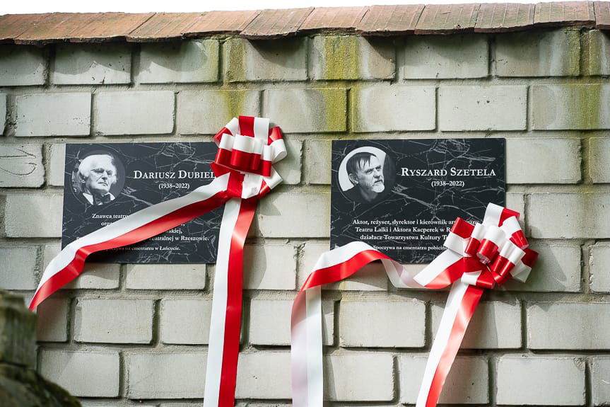 W Rzeszowie odsłonięto tablice upamiętniające Dariusza Dubiela i Ryszarda Szetelę [ZDJĘCIA]