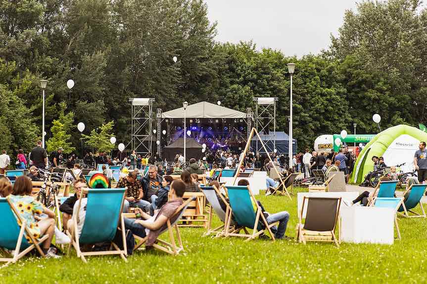Drugie życie mebli na festiwalu "Reggae nad Wisłokiem - Gramy dla klimatu”