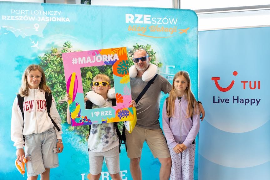 Z Jasionki poleciał pierwszy czarter na Majorkę