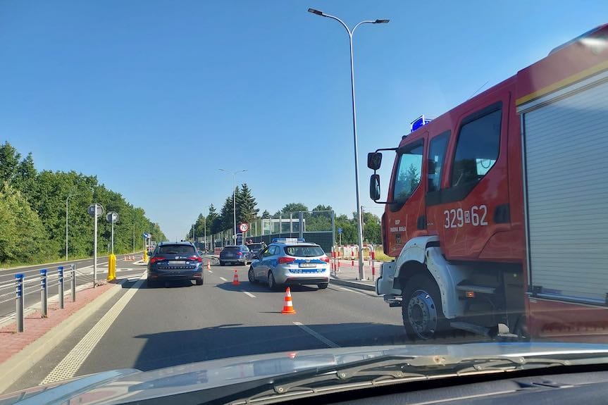 Trzy poranne wypadki w Rzeszowie