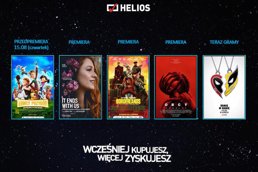 Kino Helios zaprasza na premierowe seanse