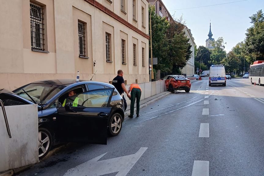 Wypadek na Lisa-Kuli w Rzeszowie. Sprawca był nietrzeźwy