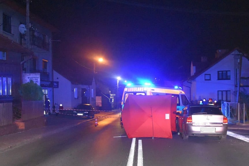 Śmiertelny wypadek w Strzyżowie