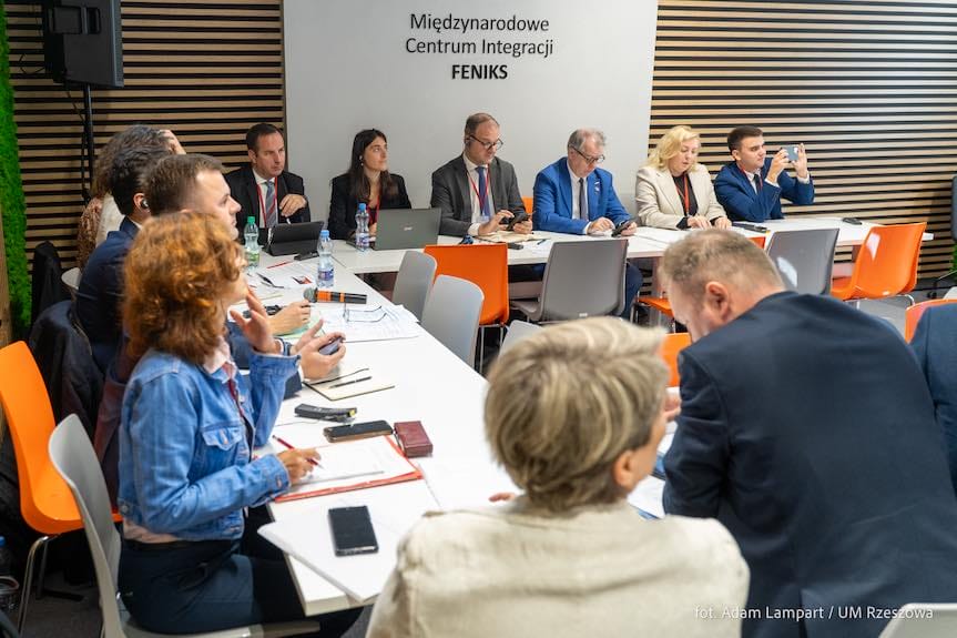 W Rzeszowie o współpracy z francuskimi firmami w sprawie odbudowy Ukrainy