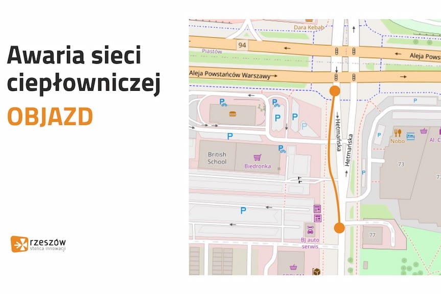 Na ul. Hetmańskiej będą utrudnienia w ruchu