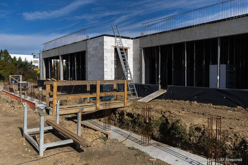 Rzeszow. Rośnie nowy żłobek na osiedlu Drabinianka