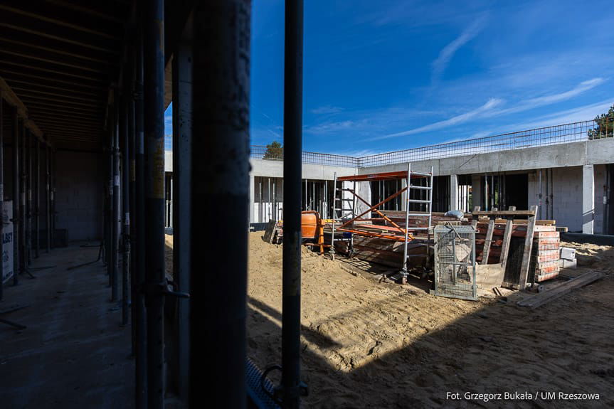 Rzeszow. Rośnie nowy żłobek na osiedlu Drabinianka