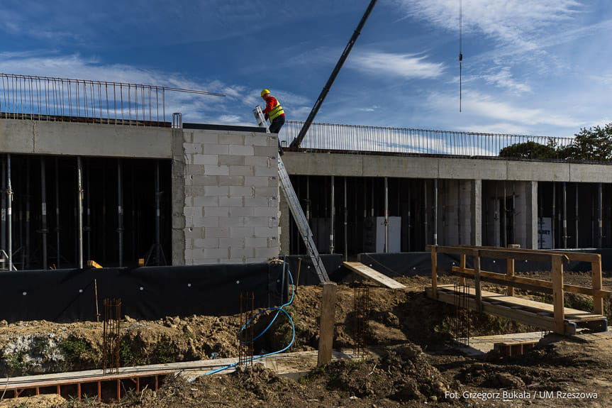 Rzeszow. Rośnie nowy żłobek na osiedlu Drabinianka