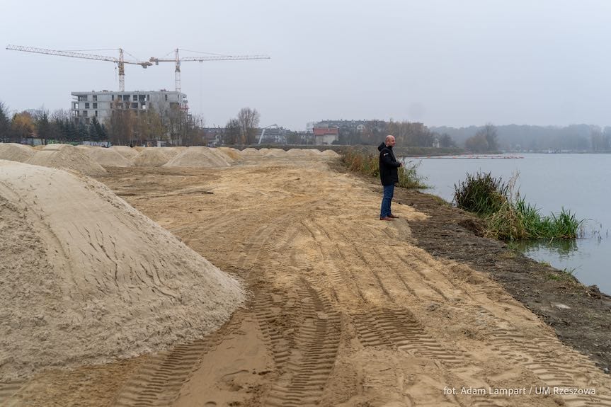 Nad Wisłokiem w Rzeszowie powstaje plaża