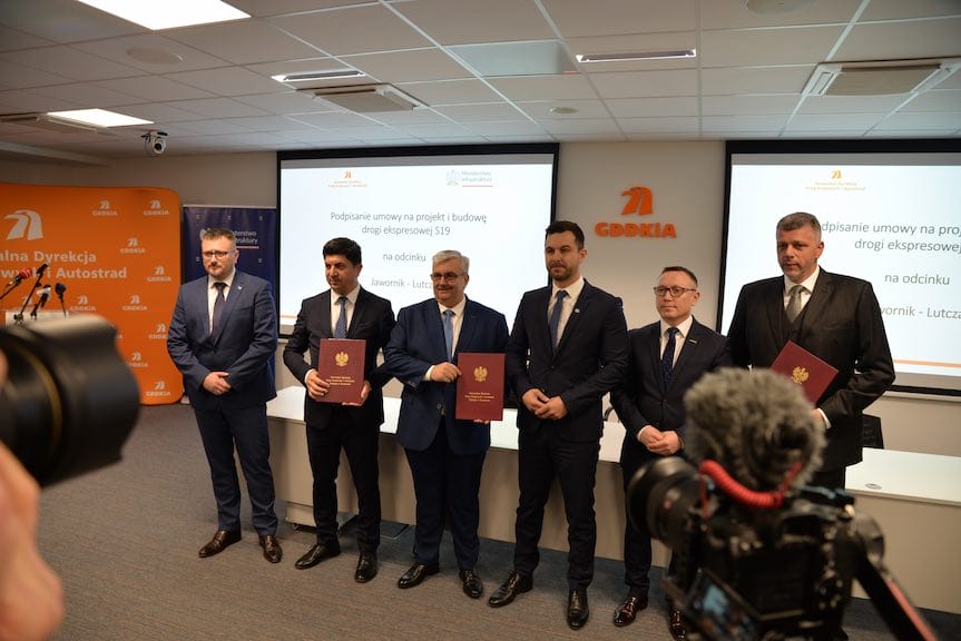 Umowa na budowę odcinka S19 Jawornik - Lutcza podpisana