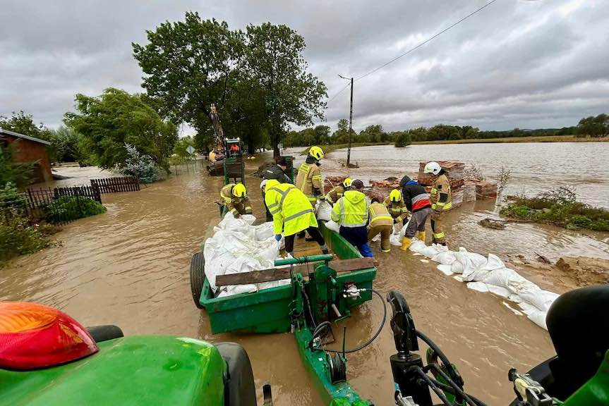 Pomoc dla gminy Branice