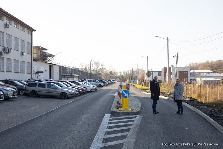 Zakończyła się przebudowa ulicy Załęskiej w Rzeszowie
