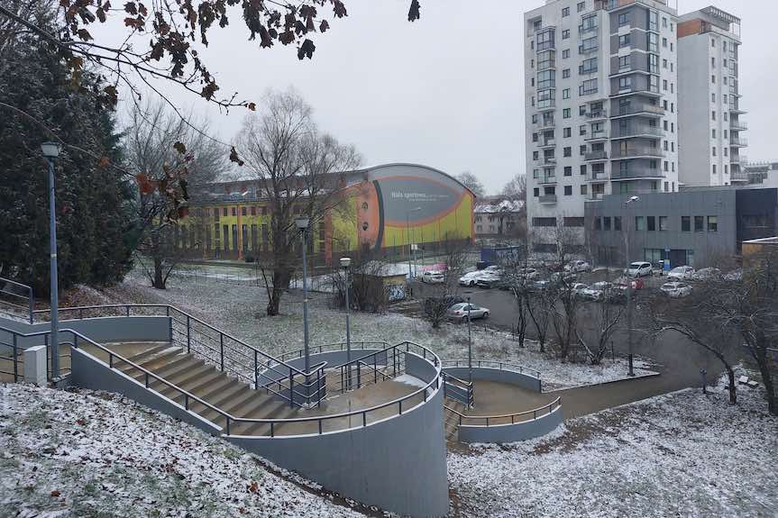 Schody na osiedlu Piastów w Rzeszowie jak nowe