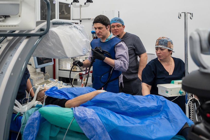 Rzeszowscy lekarze operowali we Lwowie i szkolili medyków