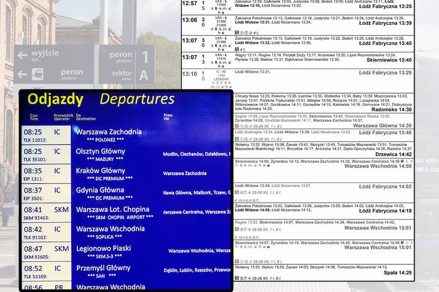 Lepsza informacja pasażerska i nowe technologie dla podróżnych na stacjach i przystankach