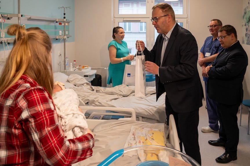 Pierwsze pacjentki skorzystały z możliwości porodu w znieczuleniu zewnątrzoponowym