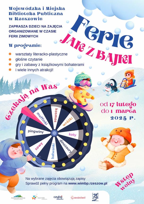 Ferie jak z bajki w Bibliotece!