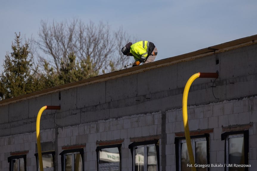 Rzeszów. Nowy żłobek już zadaszony