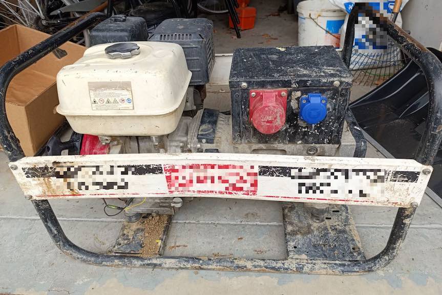 Odpowiedzą za kradzież agregatu prądotwórczego