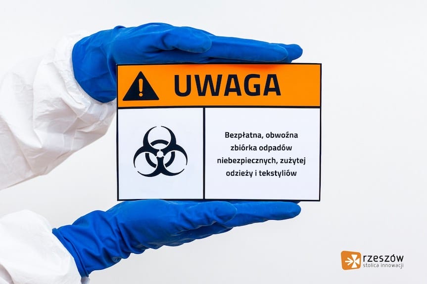 Bezpłatna zbiórka odpadów niebezpiecznych, zużytej odzieży oraz tekstyliów