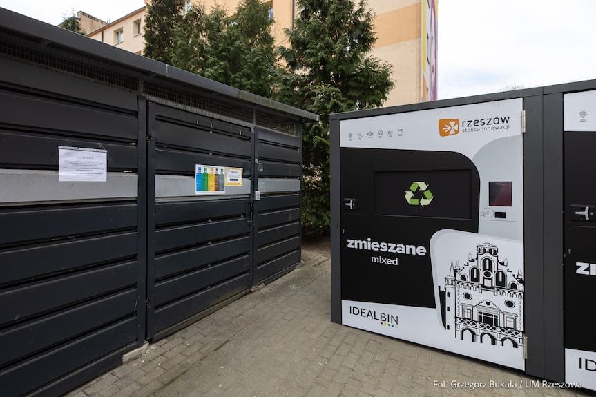 Inteligentne pojemniki na śmieci w Rzeszowie