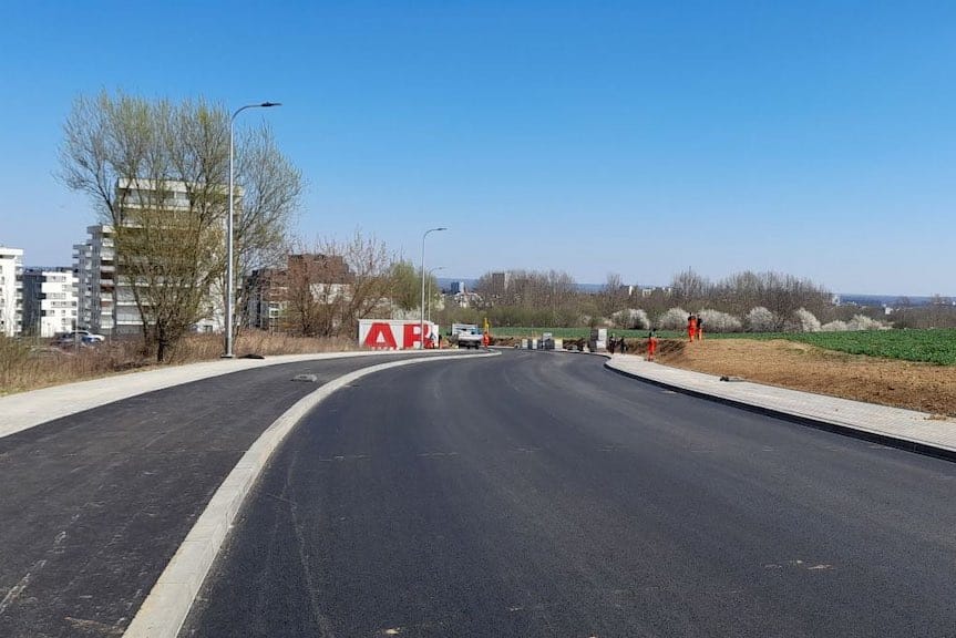 Budowa nowej drogi w zachodniej części Rzeszowa na finiszu